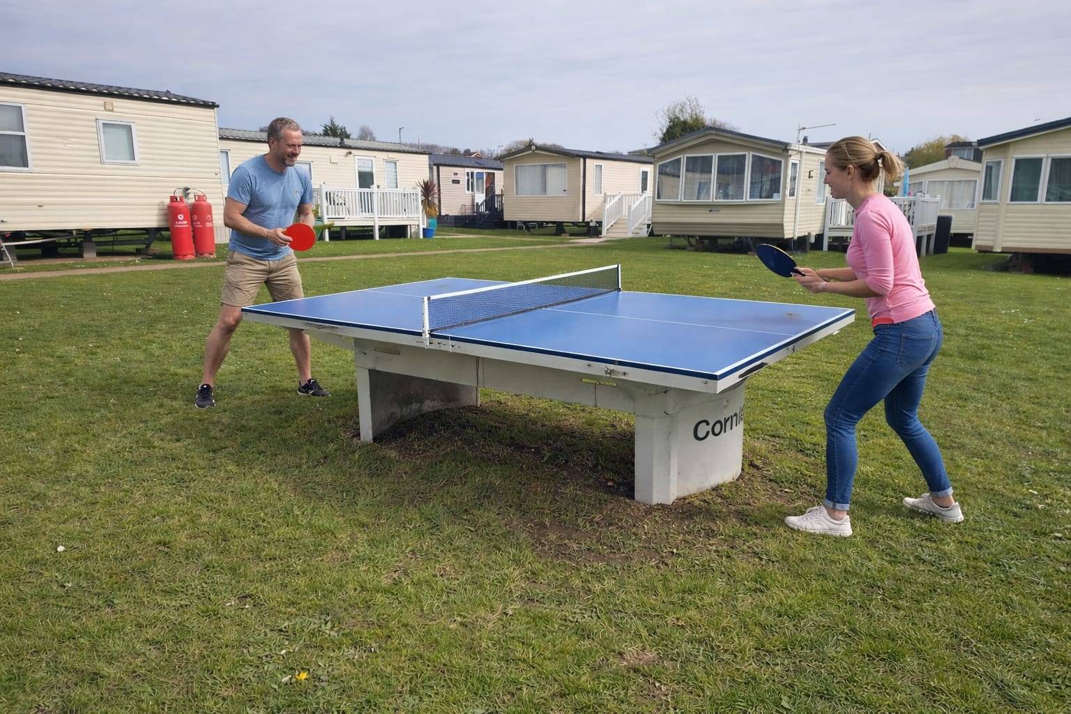 Table Tennis on the Green